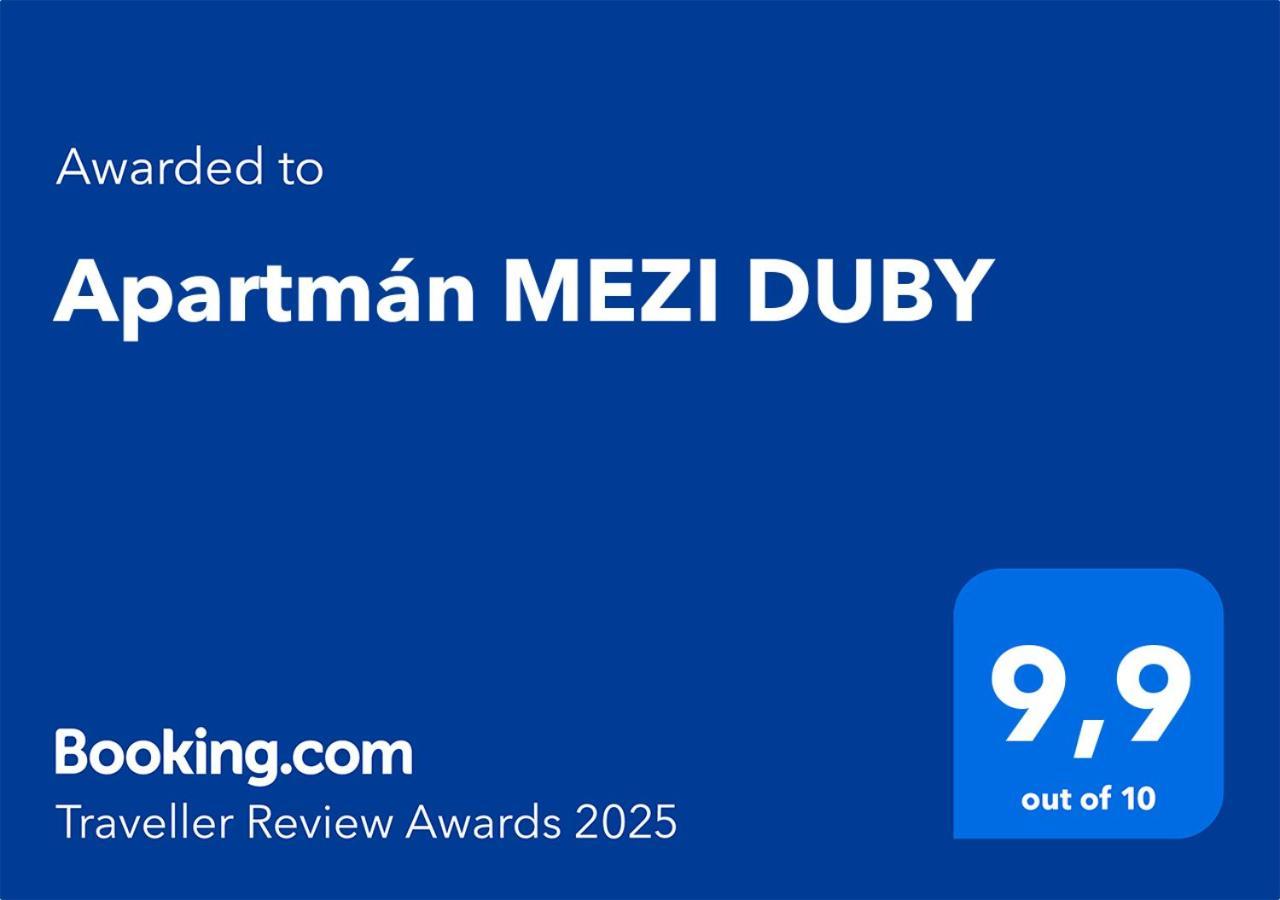 Apartman Mezi Duby Osecna ภายนอก รูปภาพ